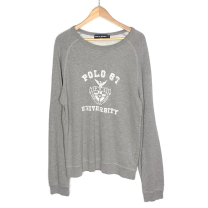 POLO SPORT RALPH LAUREN | ポロスポーツラルフローレン POLO 67 UNIVERSITY スウェット グレー サイズ：M【倉吉店】