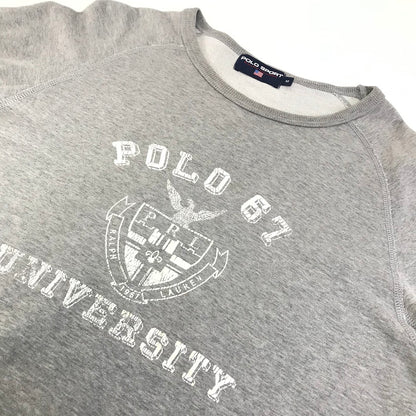 POLO SPORT RALPH LAUREN | ポロスポーツラルフローレン POLO 67 UNIVERSITY スウェット グレー サイズ：M【倉吉店】