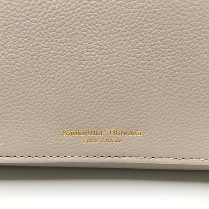 Samantha Thavasa Petit Choice | サマンサタバサプチチョイス サイドベルト 二つ折り長財布 長財布 00122320225114 ベージュ【倉吉店】