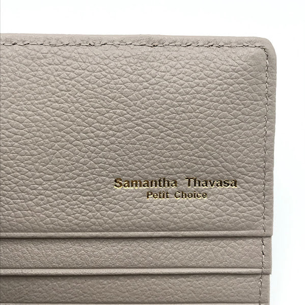 Samantha Thavasa Petit Choice | サマンサタバサプチチョイス サイドベルト 二つ折り長財布 長財布 00122320225114 ベージュ【倉吉店】