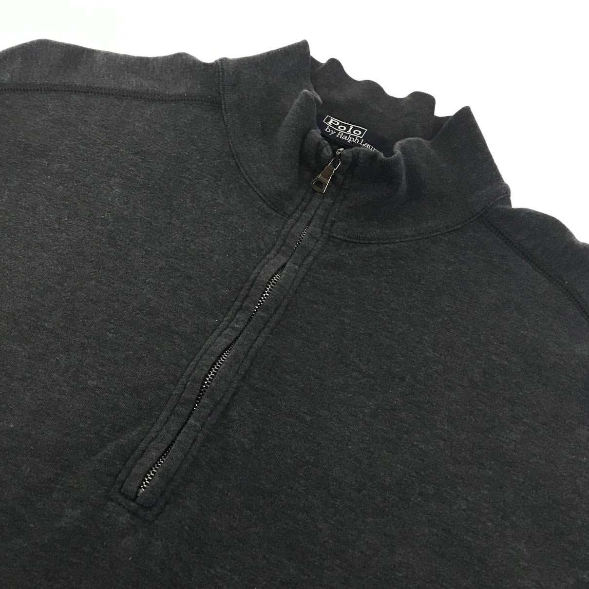 RALPH LAUREN | ラルフローレン ハーフジップ スウェット グレー サイズ：L【倉吉店】