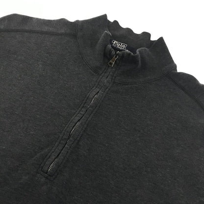 RALPH LAUREN | ラルフローレン ハーフジップ スウェット グレー サイズ：L【倉吉店】