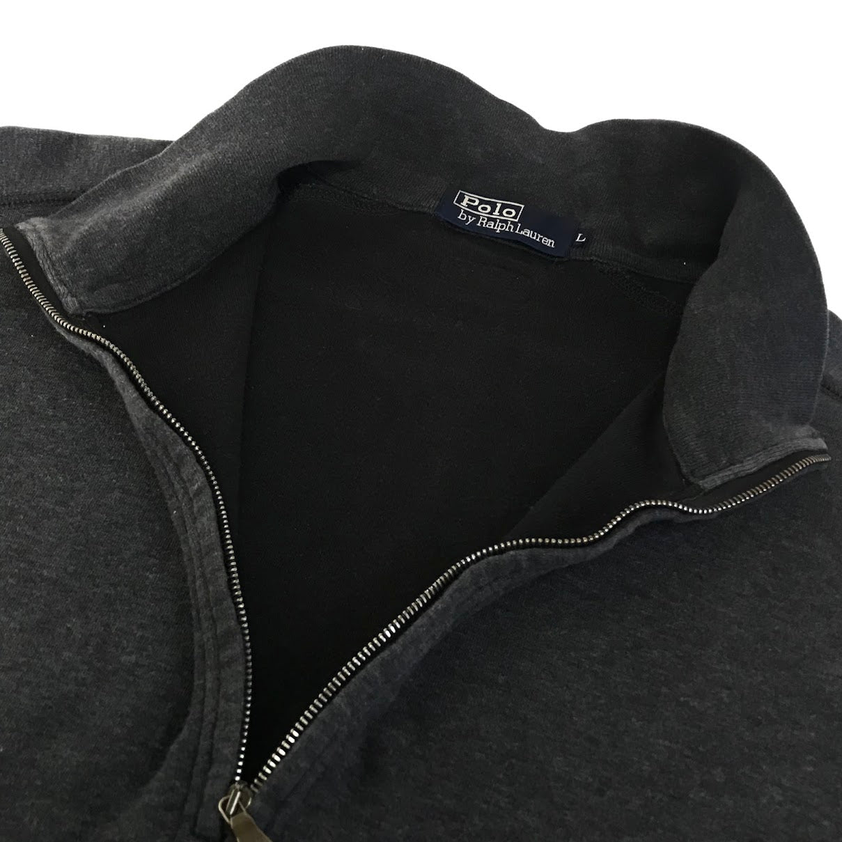 RALPH LAUREN | ラルフローレン ハーフジップ スウェット グレー サイズ：L【倉吉店】