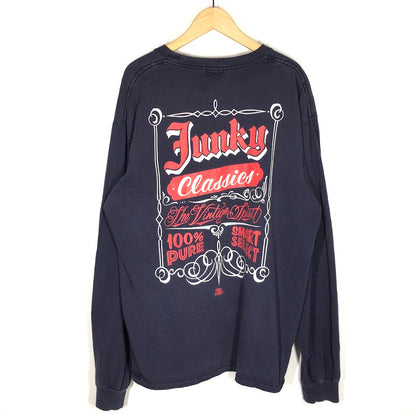 JUNKY CLASSICS | ジャンキークラシックス 長袖Ｔシャツ ネイビー サイズ：L【倉吉店】