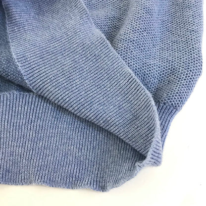 RALPH LAUREN | ラルフローレン PIMA COTTON ハーフジップニット ニット ブルー サイズ：L【倉吉店】