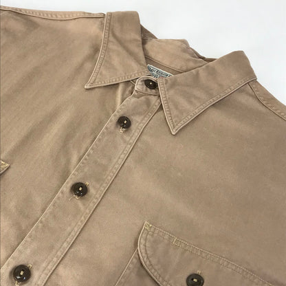 Buzz Rickson's | バズリクソンズ HERRINGBONE WORK SHIRT 長袖ワークシャツ 長袖シャツ BR26081 ベージュ【倉吉店】
