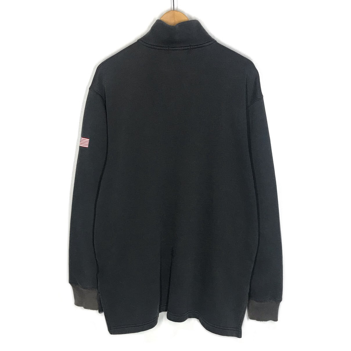 RALPH LAUREN | ラルフローレン ハーフジップ スウェット ブラック サイズ：L【倉吉店】