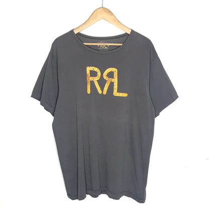 RRL(RALPH LAUREN) | ダブルアールエルラルフローレン 半袖Ｔシャツ グレー サイズ：L【倉吉店】【代金引換不可・日時指定不可】【ポスト投函】