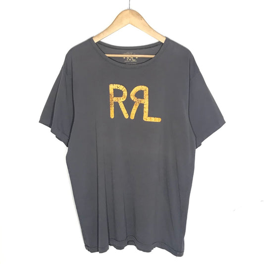 RRL(RALPH LAUREN) | ダブルアールエルラルフローレン 半袖Ｔシャツ グレー サイズ：L【倉吉店】【代金引換不可・日時指定不可】【ポスト投函】