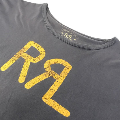 RRL(RALPH LAUREN) | ダブルアールエルラルフローレン 半袖Ｔシャツ グレー サイズ：L【倉吉店】【代金引換不可・日時指定不可】【ポスト投函】
