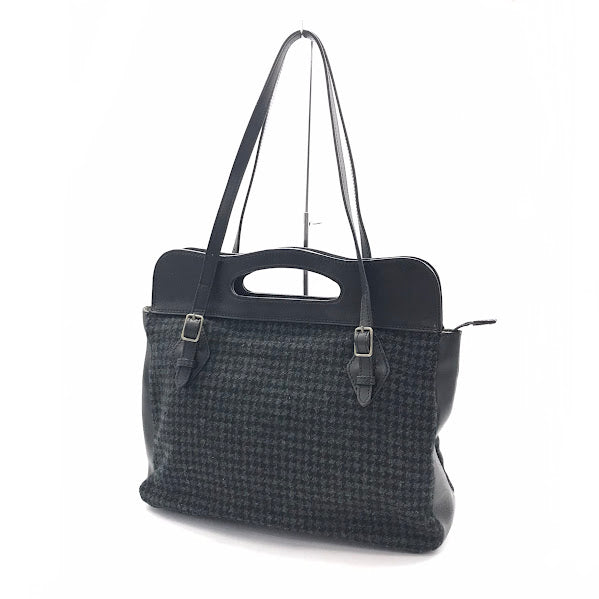 MARGARET HOWELL | マーガレットハウエル × Harris Tweed (ハリスツイード) 2wayバッグ その他バッグ ブラック【倉吉店】