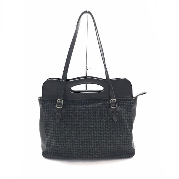 MARGARET HOWELL | マーガレットハウエル × Harris Tweed (ハリスツイード) 2wayバッグ その他バッグ ブラック【倉吉店】
