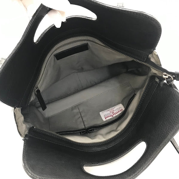 MARGARET HOWELL | マーガレットハウエル × Harris Tweed (ハリスツイード) 2wayバッグ その他バッグ ブラック【倉吉店】