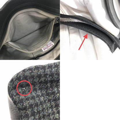 MARGARET HOWELL | マーガレットハウエル × Harris Tweed (ハリスツイード) 2wayバッグ その他バッグ ブラック【倉吉店】