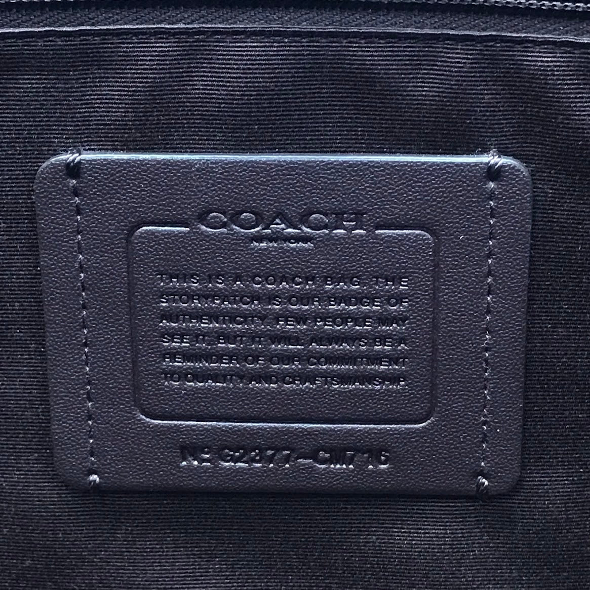 COACH | コーチ ラージ スミス トート トートバッグ CM716 ブラウン【倉吉店】