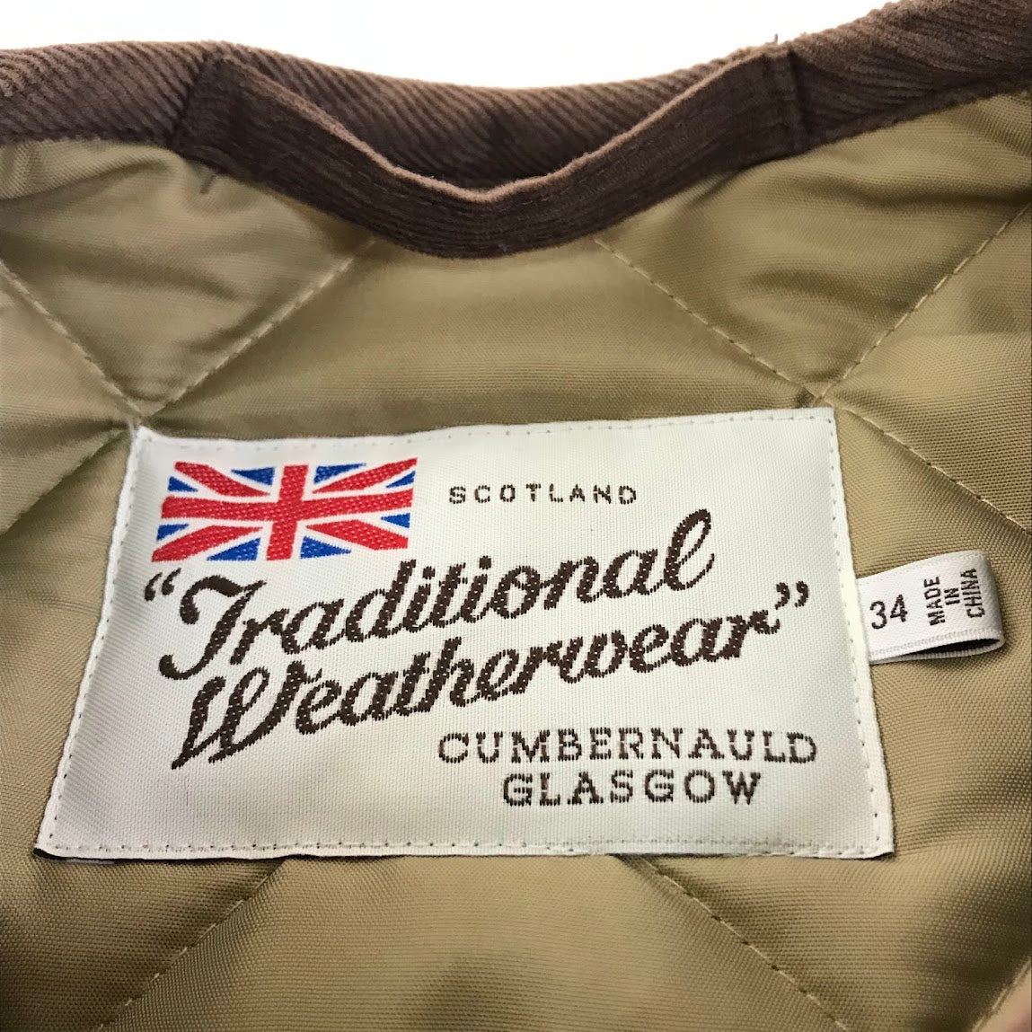 Traditional Weatherwear | トラディショナルウェザーウェア キルティングジャケット 中綿ジャケット L212APQCO0288AA ベージュ サイズ：34【倉吉店】