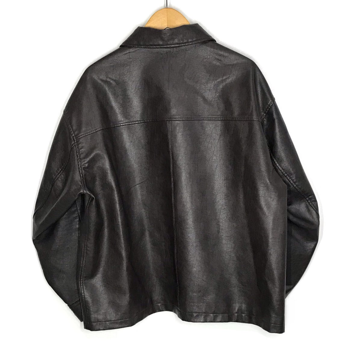MOUSSY | マウジー F/LEATHER BIG JACKET フェイクレザー その他アウター 010GA630-6320 ブラウン【倉吉店】