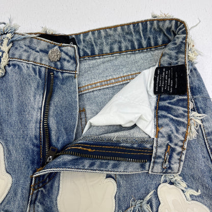RACER WORLDWIDE Definitive Patch Jeans デニムパンツ インディゴ サイズ：30【加古川店】