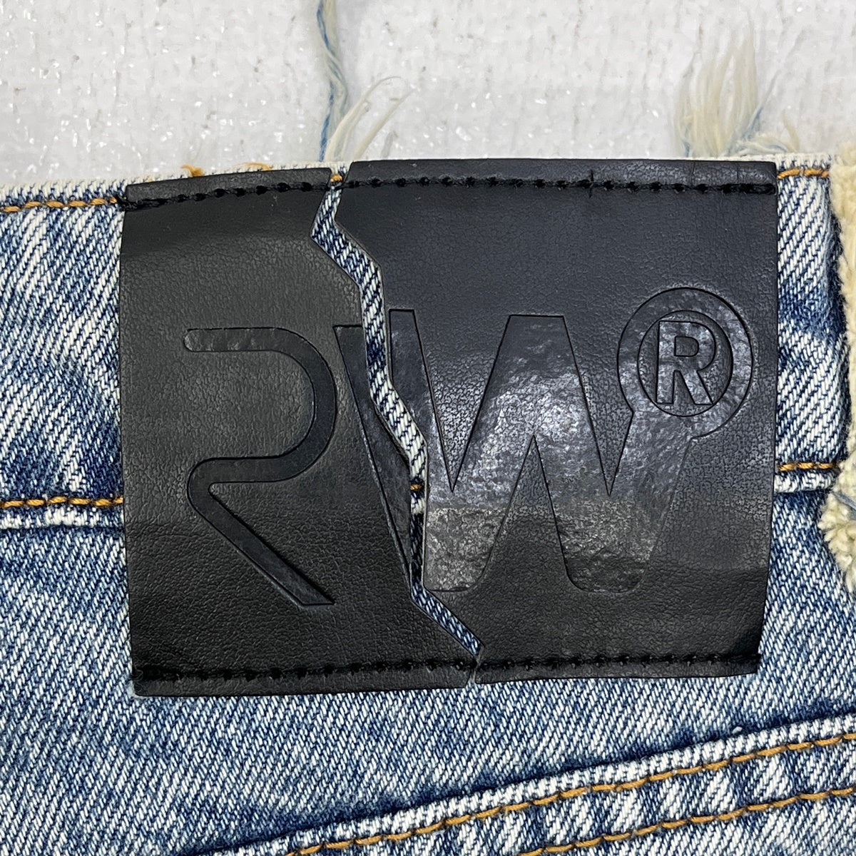 RACER WORLDWIDE Definitive Patch Jeans デニムパンツ インディゴ サイズ：30【加古川店】