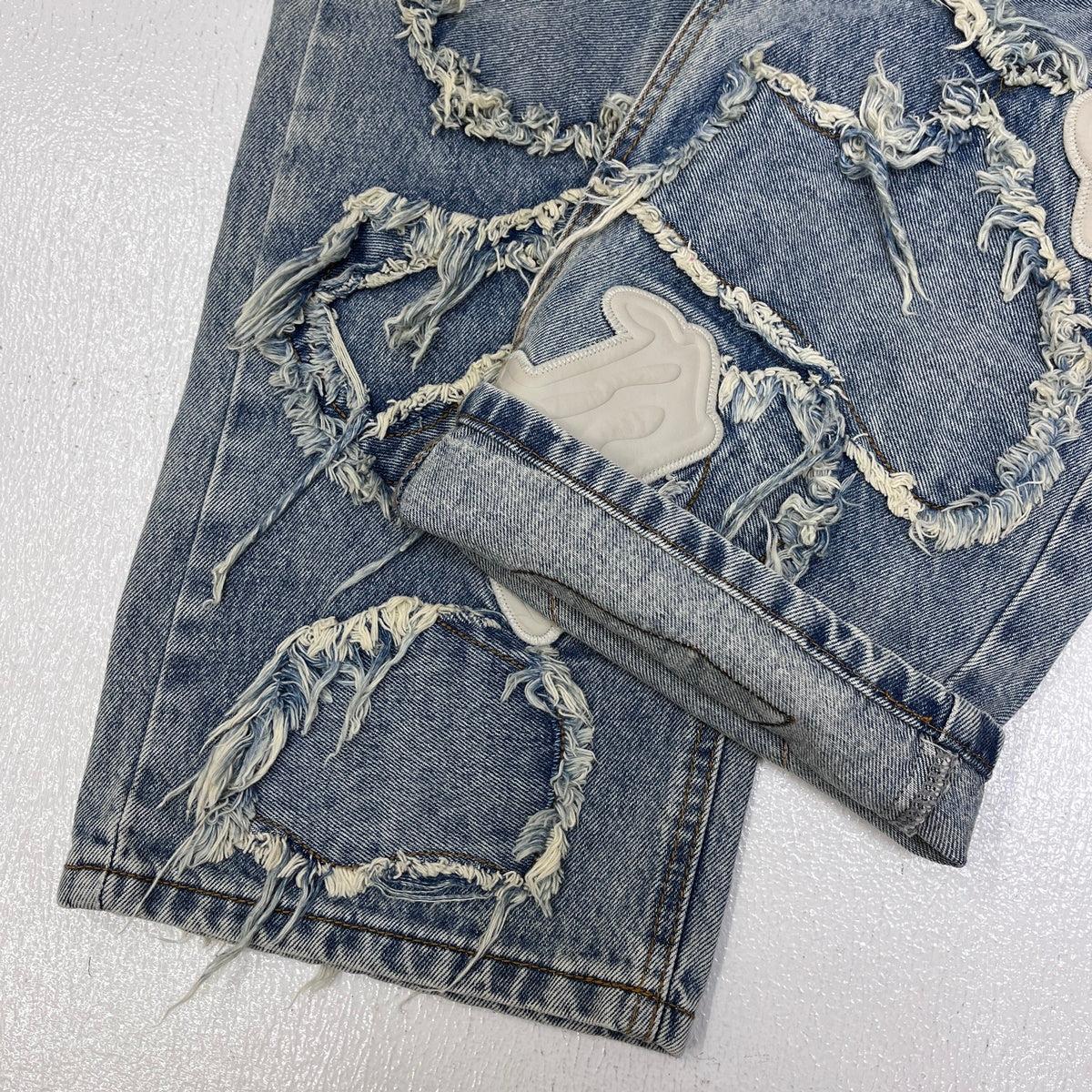 RACER WORLDWIDE Definitive Patch Jeans デニムパンツ インディゴ サイズ：30【加古川店】