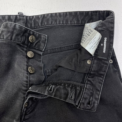 DSQUARED2 | ディースクエアード BLACK BULL SKATER JEAN デニムパンツ S74LB1282 ブラック サイズ：54【加古川店】