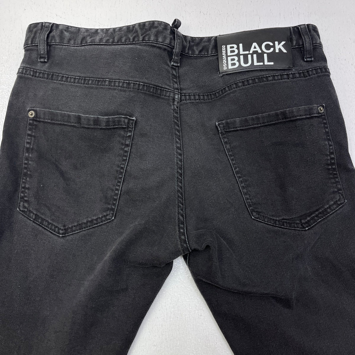 DSQUARED2 | ディースクエアード BLACK BULL SKATER JEAN デニムパンツ S74LB1282 ブラック サイズ：54【加古川店】