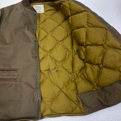 SUGAR CANE | シュガーケーン COTTON MOLESKIN DOWN JACKET ダウンジャケット SC13988 カーキ サイズ：38【加古川店】