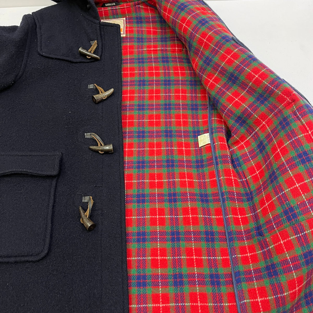 BARACUTA | バラクータ ダッフルコート ネイビー サイズ：44【加古川店】