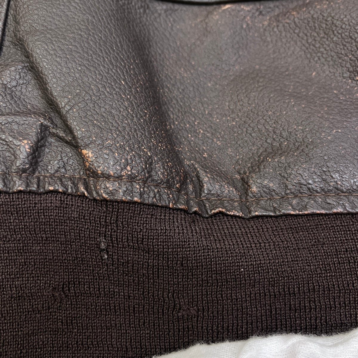 MILITARY衣料 | ミリタリーイリョウ u.s navy:g-1 flight jacket 80's ミリタリージャケット dla100-86-c-0481 ブラウン サイズ：42【加古川店】