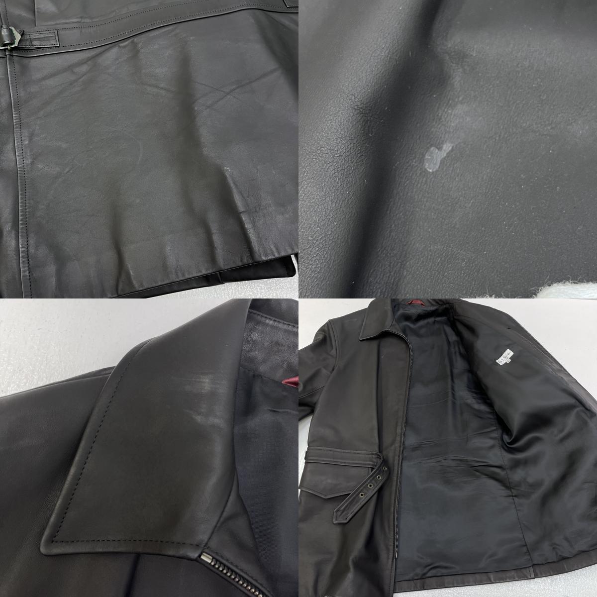 Paul Smith | ポール・スミス シングルライダース レザー 443323 ブラック サイズ：L【加古川店】