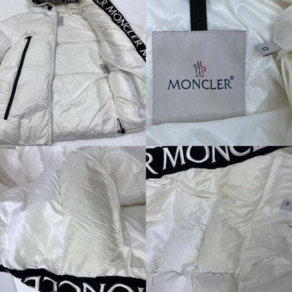 MONCLER | モンクレール montcla giubbotto 21aw ダウンジャケット g20911a00144 ホワイト【加古川店】