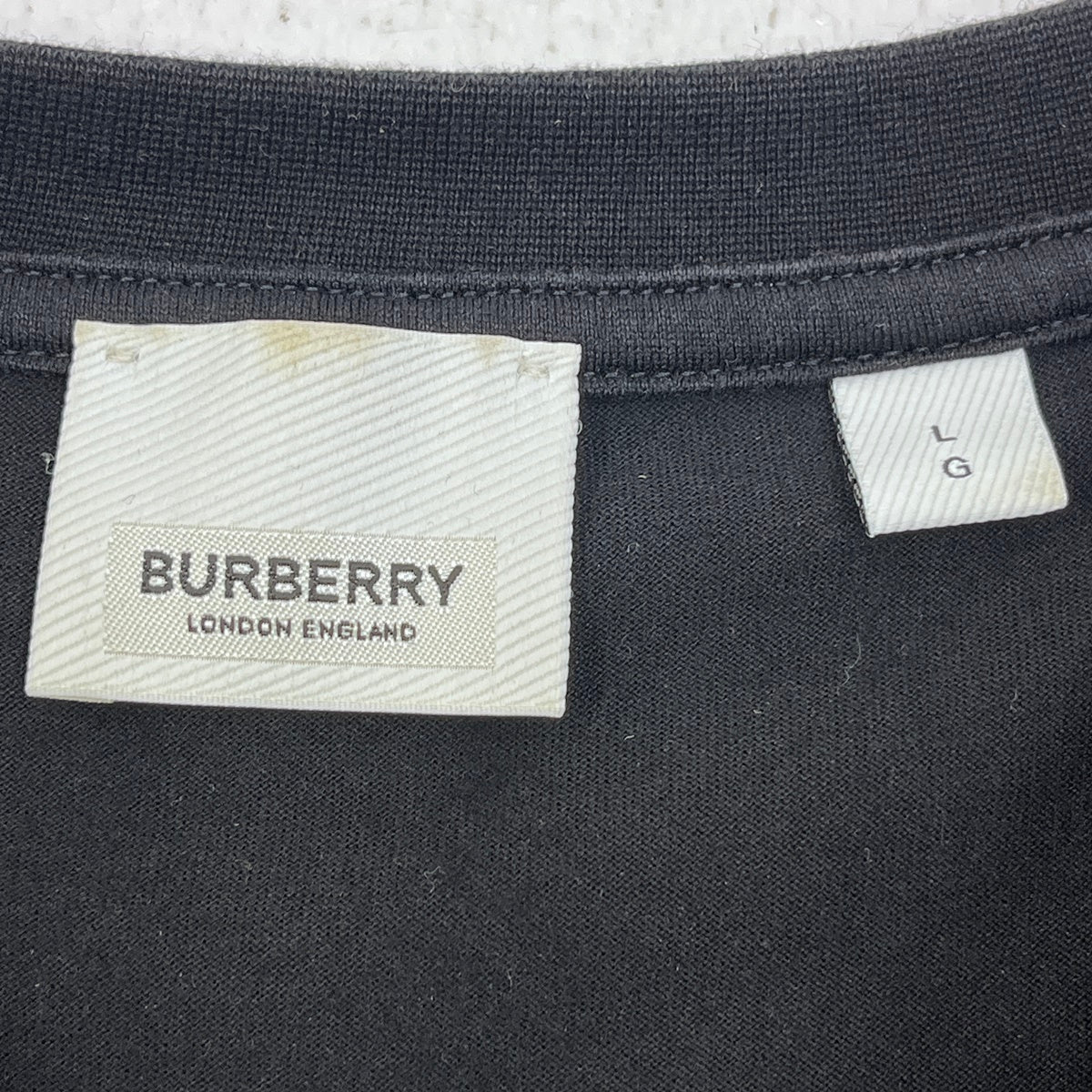 BURBERRY LONDON | バーバリーロンドン 半袖Ｔシャツ 8026016 ブラック サイズ：L【加古川店】