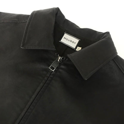 MOUSSY | マウジー F/LEATHER BIG JACKET フェイクレザー その他アウター 010GA630-6320 ブラウン【倉吉店】