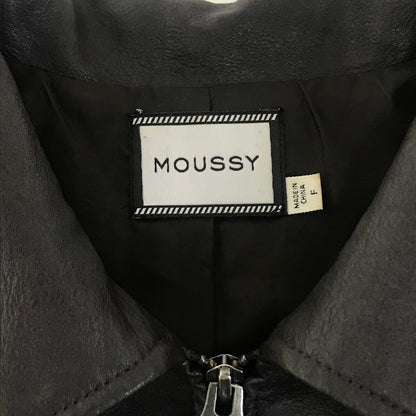 MOUSSY | マウジー F/LEATHER BIG JACKET フェイクレザー その他アウター 010GA630-6320 ブラウン【倉吉店】