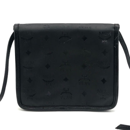 MCM | エム・シー・エム ヴィセトス柄 ショルダーバッグ ブラック【倉吉店】