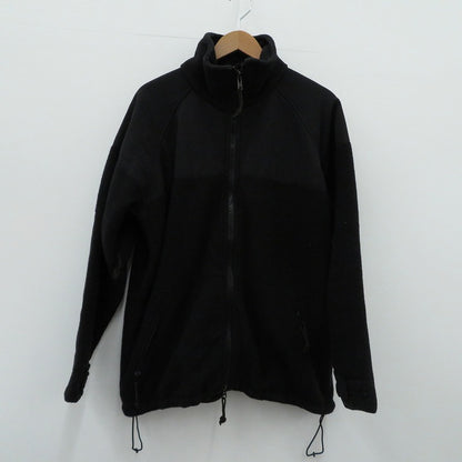 MILITARY衣料 | ミリタリーイリョウ DSCP ECWCS ﾌﾘｰｽJKT その他トップス ブラック サイズ：L【瀬戸大橋店】