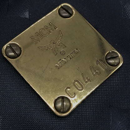 MCM | エム・シー・エム ヴィセトス柄 ショルダーバッグ ブラック【倉吉店】
