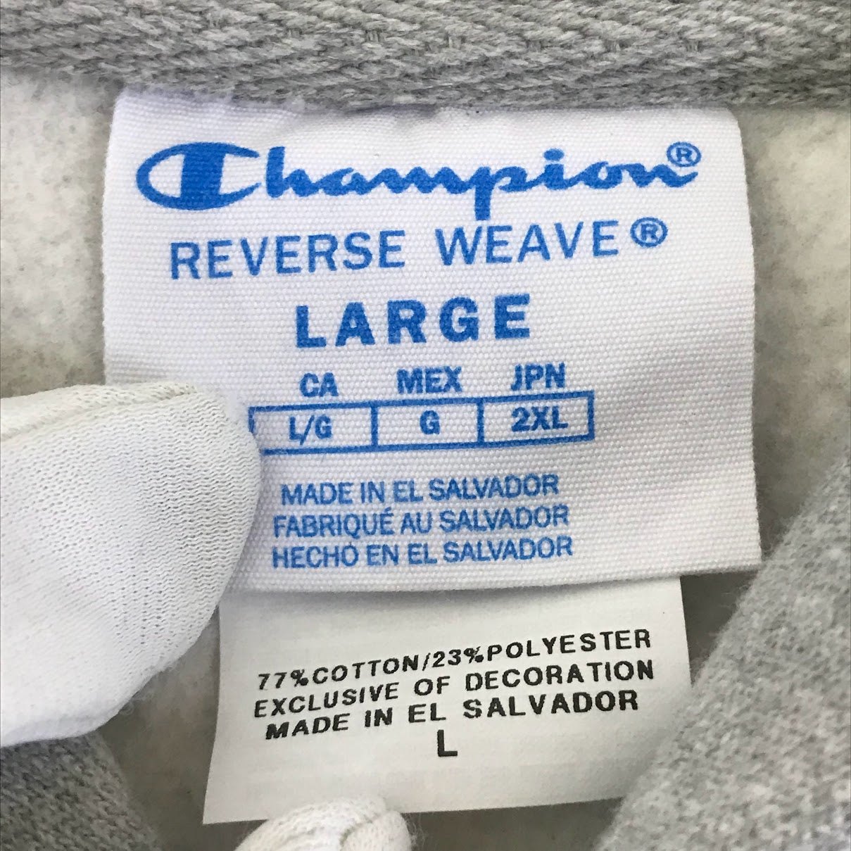 Champion | チャンピオン Reverse Weave MoMA プルオーバーパーカー パーカー グレー サイズ：XXL【倉吉店】