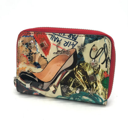 Christian Louboutin | クリスチャンルブタン PANETTONE パネトーネ マルチスタッズ パテントコインケース コインケース 3175139 マルチカラー【倉吉店】