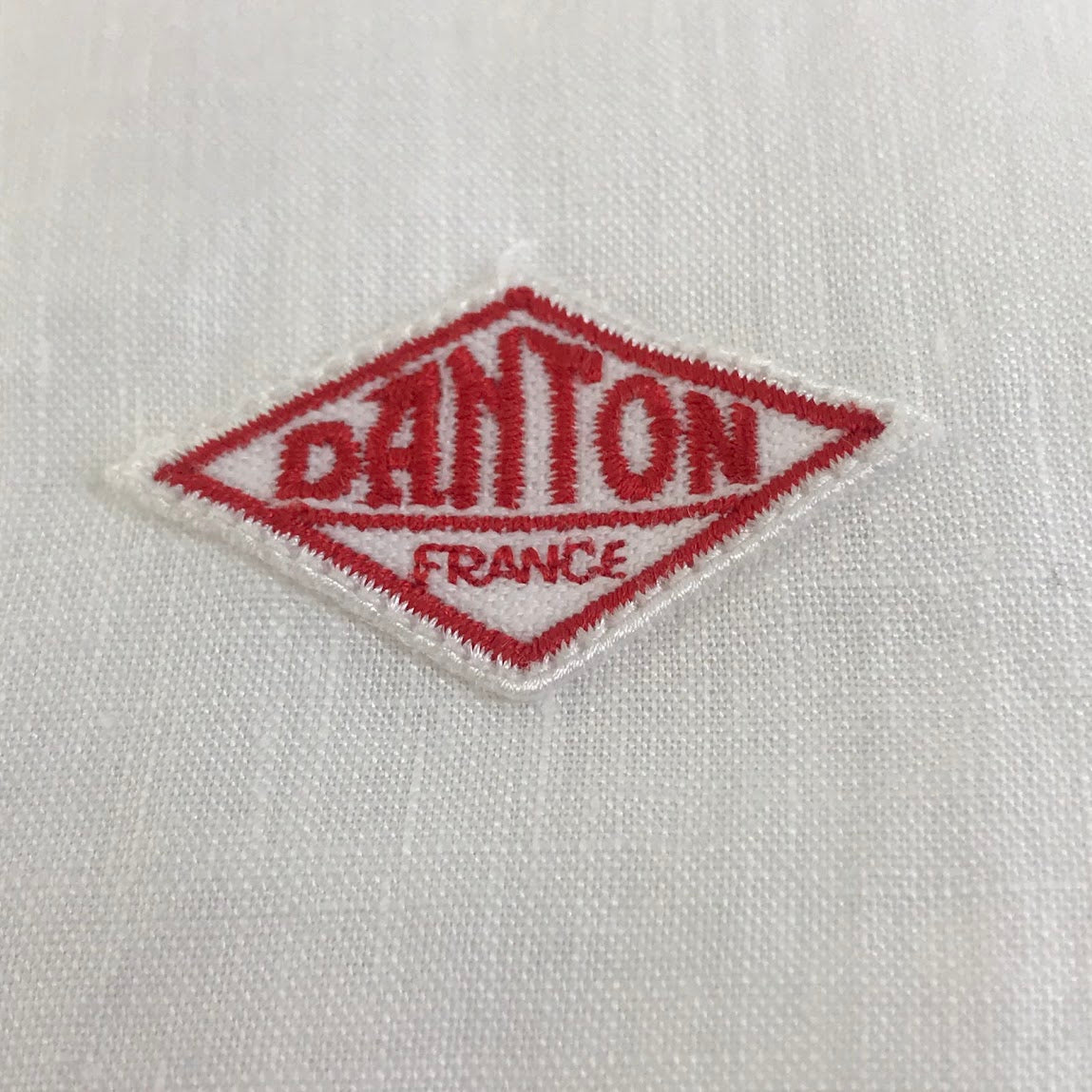 Danton | ダントン リネン バンドカラーシャツ 長袖シャツ JD-3606 ホワイト サイズ：36【倉吉店】