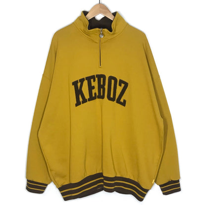 KEBOZ | ケボズ ハーフジップスウェット スウェット イエロー サイズ：XL【倉吉店】
