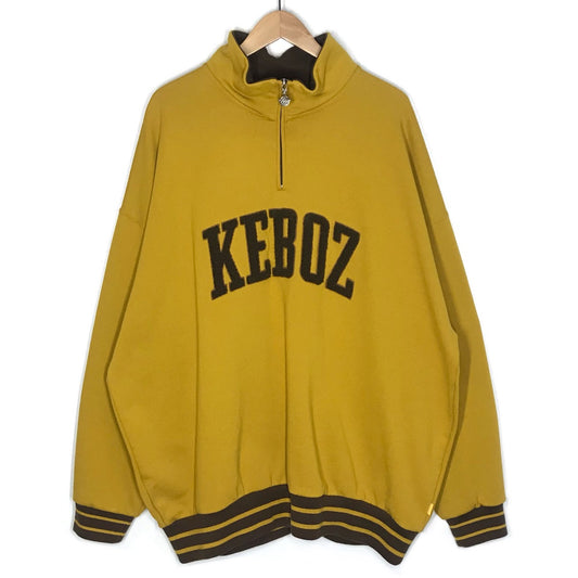 KEBOZ | ケボズ ハーフジップスウェット スウェット イエロー サイズ：XL【倉吉店】