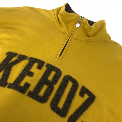 KEBOZ | ケボズ ハーフジップスウェット スウェット イエロー サイズ：XL【倉吉店】