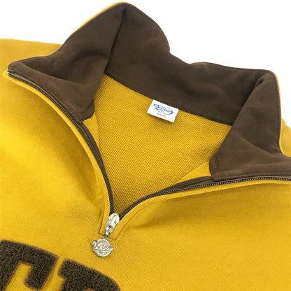 KEBOZ | ケボズ ハーフジップスウェット スウェット イエロー サイズ：XL【倉吉店】