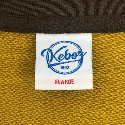 KEBOZ | ケボズ ハーフジップスウェット スウェット イエロー サイズ：XL【倉吉店】