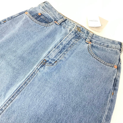 IENA SLOBE | イエナ スローブ LE DENIM ミッドフレアファイブポケットデニムマキシスカート ロングスカート 22-060-912-7000-1-0 ライトブルー サイズ：38【倉吉店】
