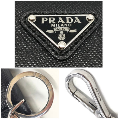 PRADA | プラダ サフィアーノ イヤフォンケース その他小物 2TT133 ブラック【倉吉店】