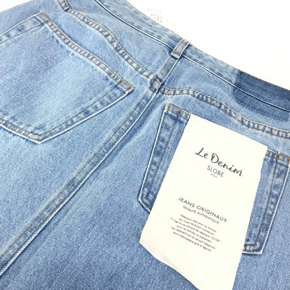 IENA SLOBE | イエナ スローブ LE DENIM ミッドフレアファイブポケットデニムマキシスカート ロングスカート 22-060-912-7000-1-0 ライトブルー サイズ：38【倉吉店】