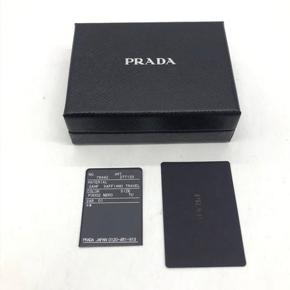 PRADA | プラダ サフィアーノ イヤフォンケース その他小物 2TT133 ブラック【倉吉店】