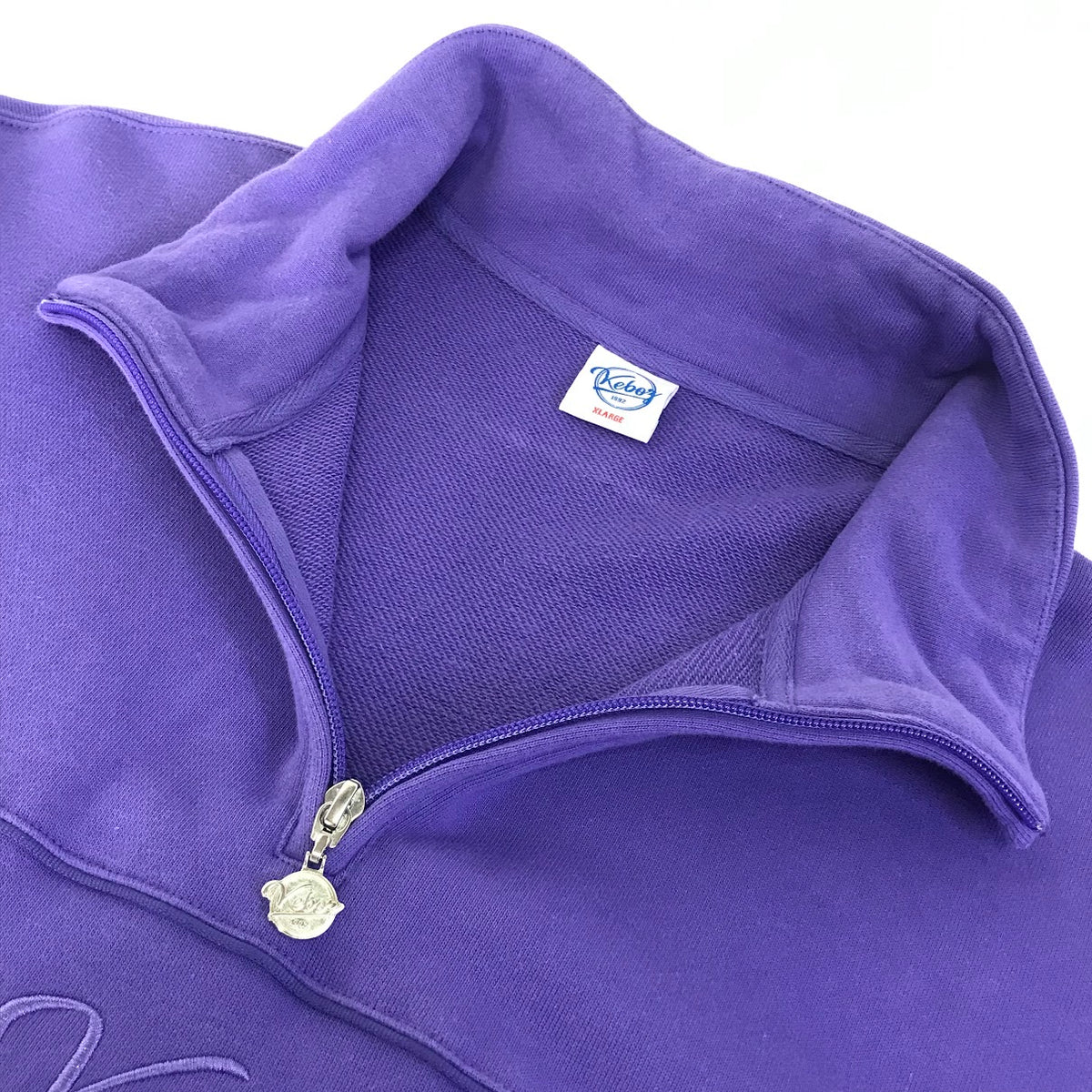 KEBOZ | ケボズ ハーフジップ スウェット パープル サイズ：XL【倉吉店】